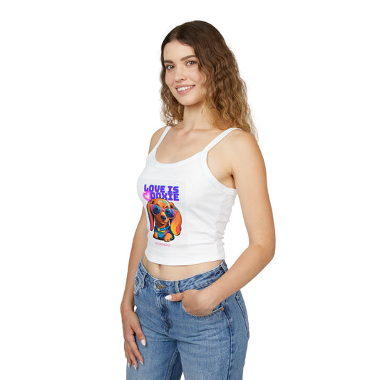 Cute - Love Is Doxie - Tank Top