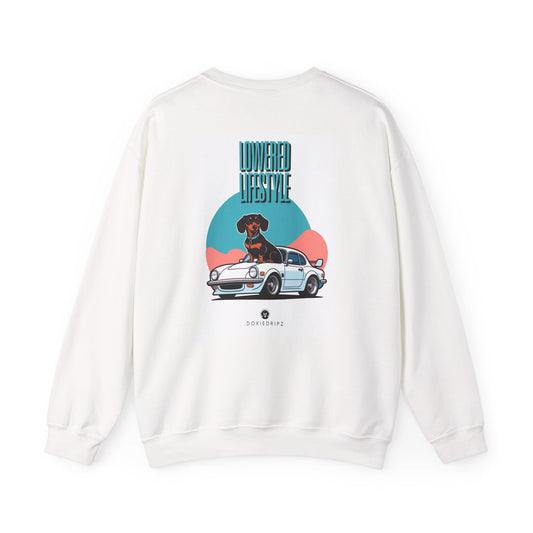 Car - Lowered Lifestyle - Crewneck - Backprint
