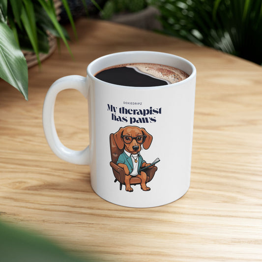 Cute - My Therapist Has Paws - Mug