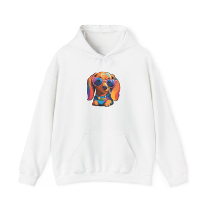 Cute - Love Is Doxie - Minimal Hoodie