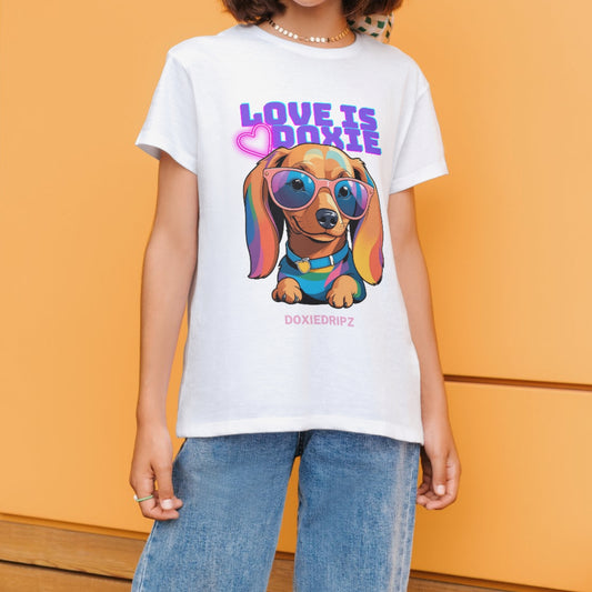 Cute - Love Is Doxie - T-shirt