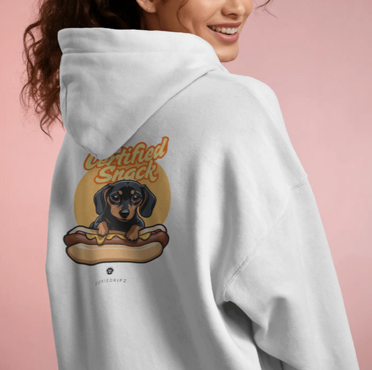 Cute - Certified Snack - Hoodie - Backprint