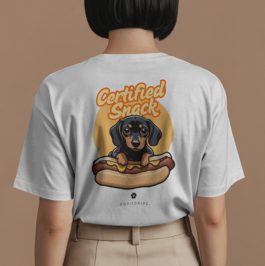 Cute - Certified Snack - T-shirt - Backprint