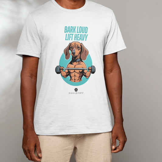 Gym - Bark Loud Lift Heavy - T-shirt