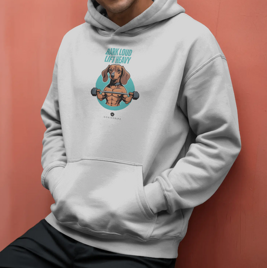 Gym - Bark Loud Lift Heavy - Hoodie