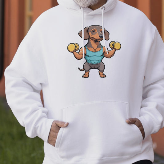 Gym - Long & Strong - Minimal Hoodie