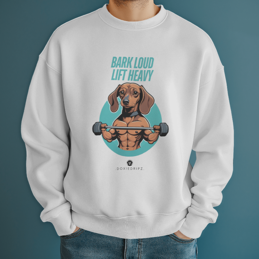 Gym - Bark Loud Lift Heavy - Crewneck