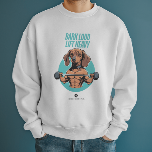 Gym - Bark Loud Lift Heavy - Crewneck