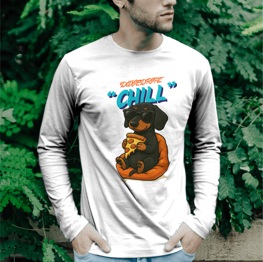 Meme -  Chill Dude - Long Sleeve Tee