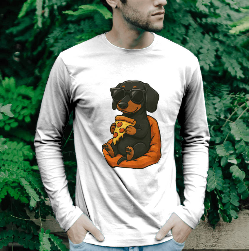 Meme - Chill Dude - Minimal Long Sleeve Tee