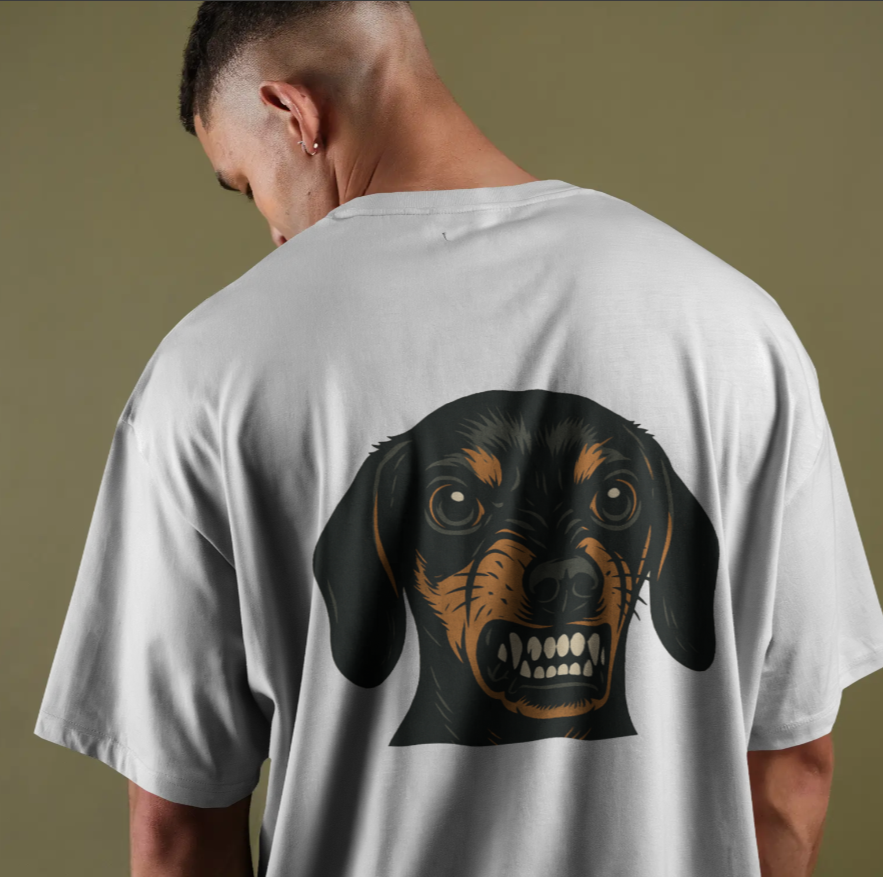 Meme - Baked Bean - Minimal T-shirt - Backprint