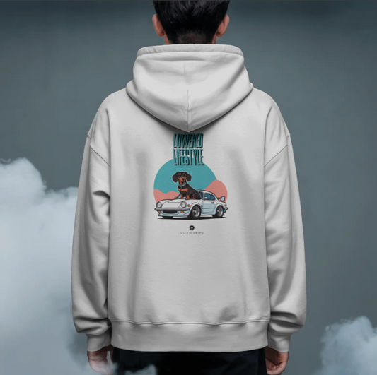 Car - Lowered Lifestyle - Hoodie - Backprint