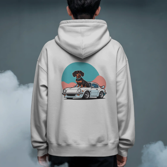 Car - Lowered Lifestyle - Minimal Hoodie - Backprint