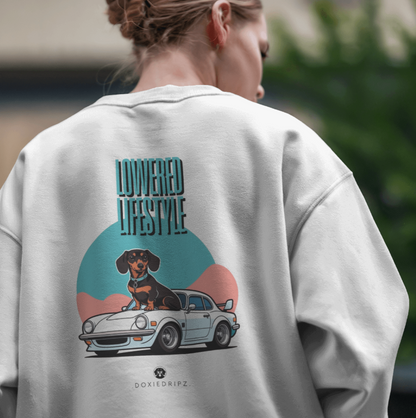 Car - Lowered Lifestyle - Crewneck - Backprint