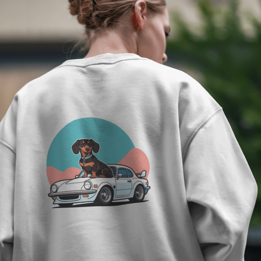 Car - Lowered Lifestyle - Minimal Crewneck - Backprint
