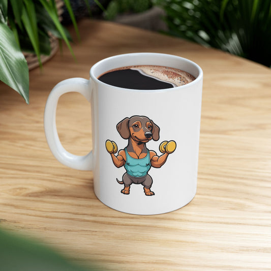 Gym - Long & Strong - Minimal Mug