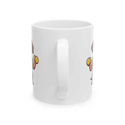 Gym - Long & Strong - Minimal Mug