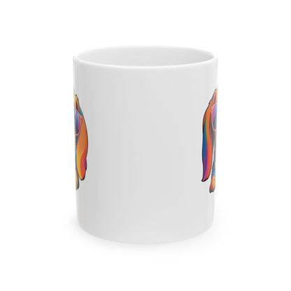 Cute - Love Is Doxie - Minimal Mug