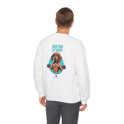 Gym - Bark Loud Lift Heavy - Crewneck - Backprint