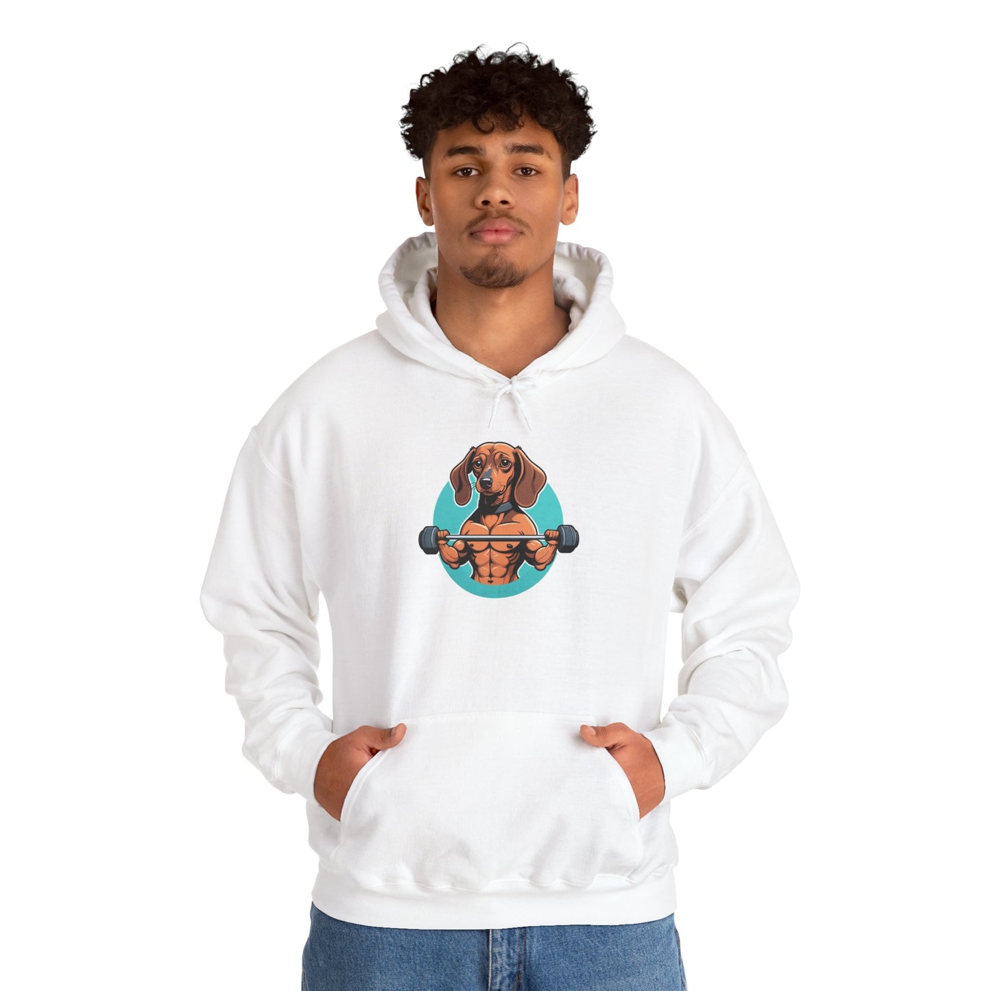 Gym - Bark Loud Lift Heavy - Minimal Hoodie