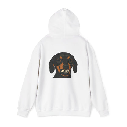 Meme - Baked Bean - Minimal Hoodie - Backprint