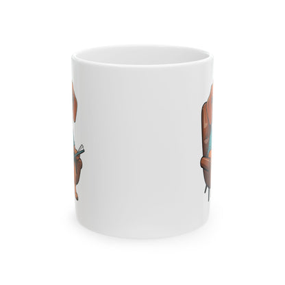 Cute - My Therapist Has Paws -  Minimal Mug