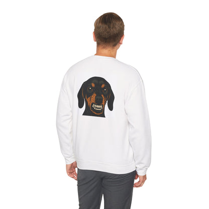 Meme - Baked Bean - Minimal Crewneck - Backprint