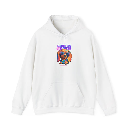 Cute - Love Is Doxie - Hoodie