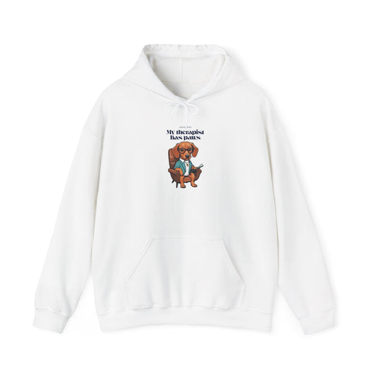 Cute - My Therapist Has Paws - Hoodie