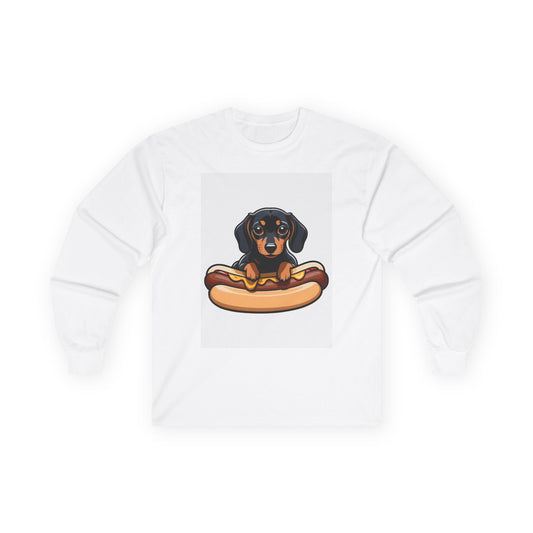 Cute - Certified Snack - Minimal Long Sleeve Tee
